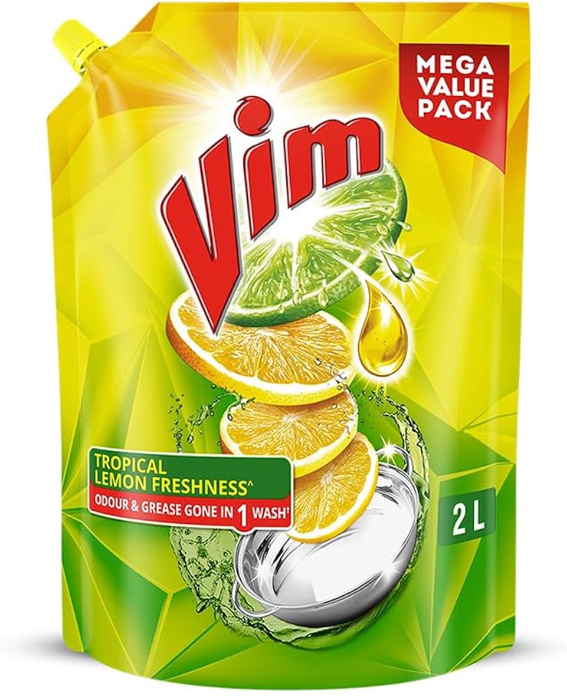 Vim Lemon Liquid Pouch ( 900ml )