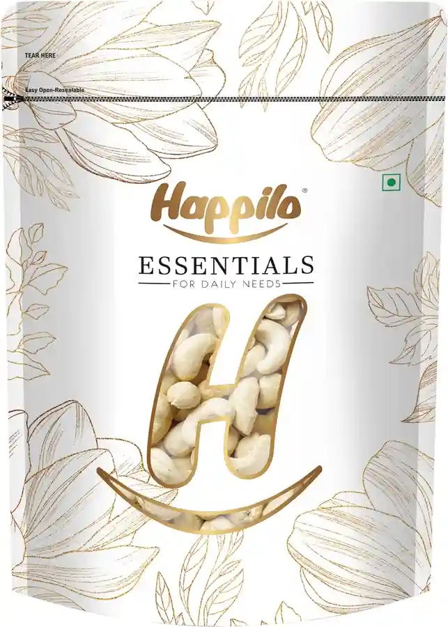 Happilo Essentials Popular Whole Cashews  (1 kg)