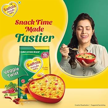 Saffola Masala Oats Veggie Twist: 500 gms
