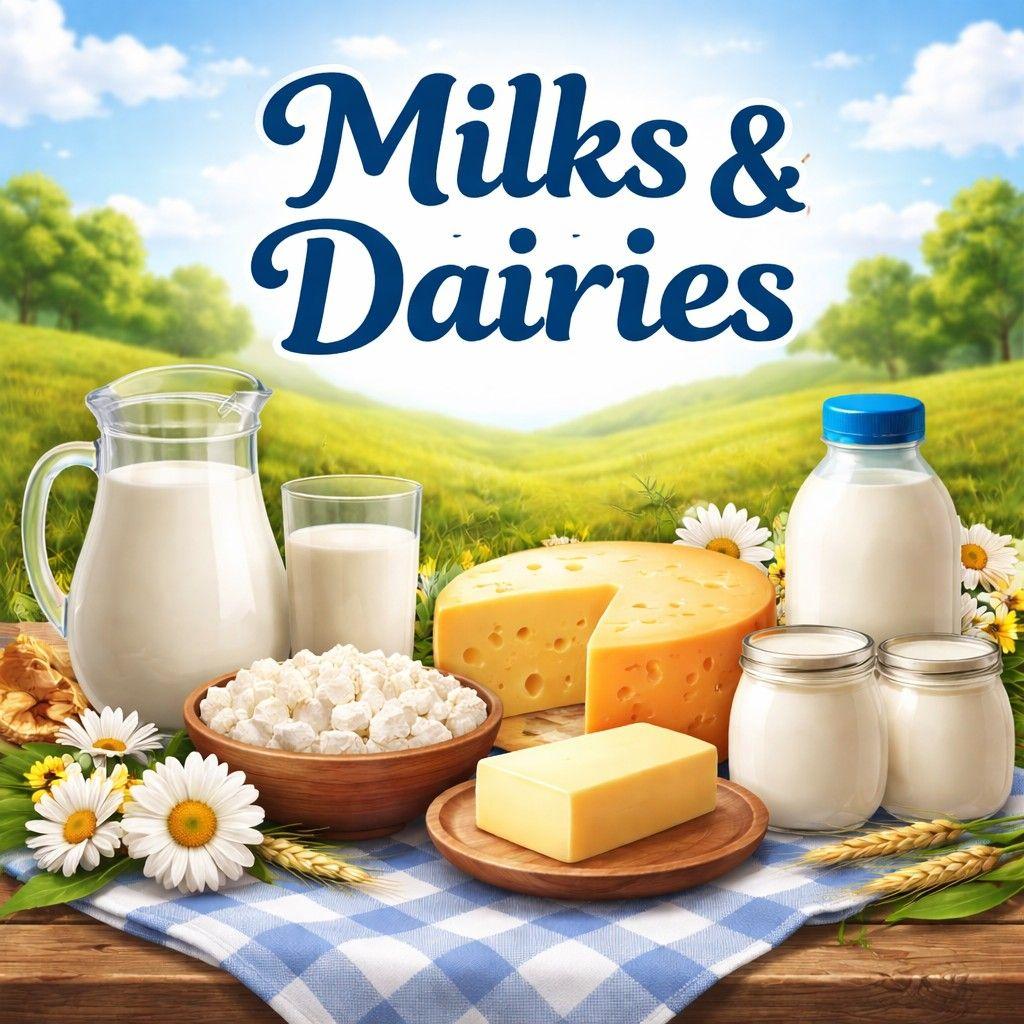 Milks and Dairies